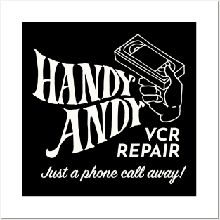 Handy Andy VCR Repairman Posters and Art